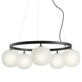 Rime chandelier | white