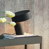 Slant table lamp | white