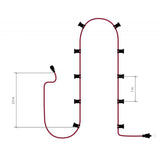 Lunet string light IP44 | pastel