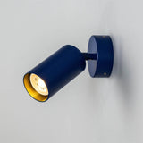 Evanston directional spotlight | sapphire blue