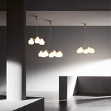 VL Ring Crown 3-5-7 pendant | brass