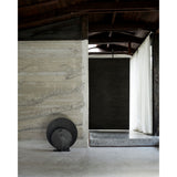 AD floor lamp | oxidized aluminium