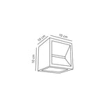 Rivo outdoor wall | black