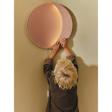 Neba 45 wall lamp | cashmere