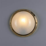 Florina wall ø26 round outdoor IP44 | antique brass