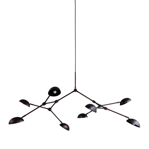 Drop chandelier | burned black