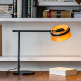 Loop table lamp | cherry wood