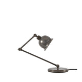 Dale adjustable table lamp | powder-coated black