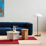 Pao glass floor | white opal glass