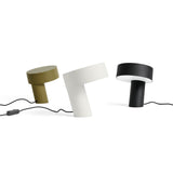 Slant table lamp | white