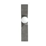 Sitting Man Big floor lamp | dark grey