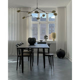 Drop chandelier | bronze