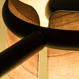 Loop table lamp | cherry wood