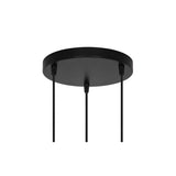 Luana cannopy 5 round ⌀40 | black