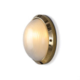 Florina wall ø26 round outdoor IP44 | antique brass