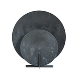 AD floor lamp | oxidized aluminium