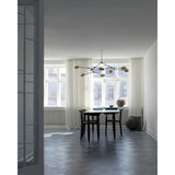 Drop chandelier | bronze