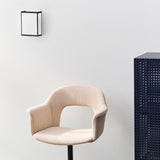 Ava square wall lamp | ecopet white