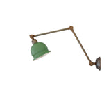 Nico adjustable picture light | antique brass / yellow