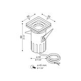 CNC 50 T trimless IP67 | clear glass