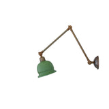 Nico adjustable picture light | antique brass / yellow