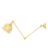 Dale adjustable picture light | polished brass