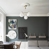 VL Ring Crown 3-5-7 pendant | brass