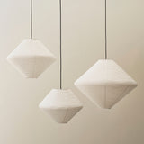 Paper shade diamond ø50-ø80 | classic white / white