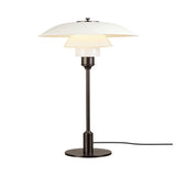 PH 3½-2½ glass table | chrome plated