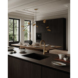 Drop chandelier | bronze