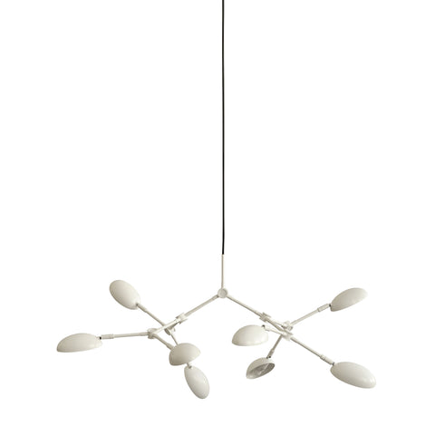 Drop chandelier mini | white
