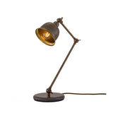 Dale adjustable table lamp | powder-coated black