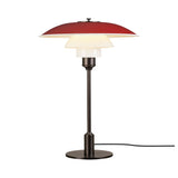 PH 3½-2½ glass table | chrome plated