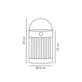 Coupar portable solar | sand