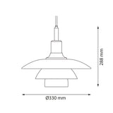 PH 3½-3 pendant | yellow