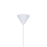 Sadie rippled pendant | black