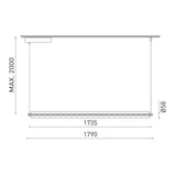 Loop pendant 180 | white