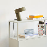 Slant table lamp | white