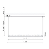 Loop pendant 180 | white