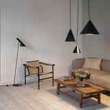 AJ floor lamp | dusty blue