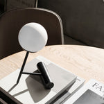 Phare portable table lamp | burned red