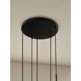 Luana cannopy 5 round ⌀40 | black