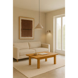 Terra pendant | coffee waste rust red