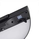 Monay wall solar round | black