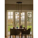 Luana cannopy 5 round ⌀40 | black