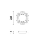 Shot Light trimless S ⌀5 | black