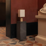 Nonna 49 table lamp | travertine and sand