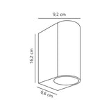 Dion wall double | black