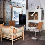 AJ floor lamp | dusty blue