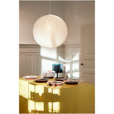 Paper shade oblong ⌀42 | classic white / amber yellow